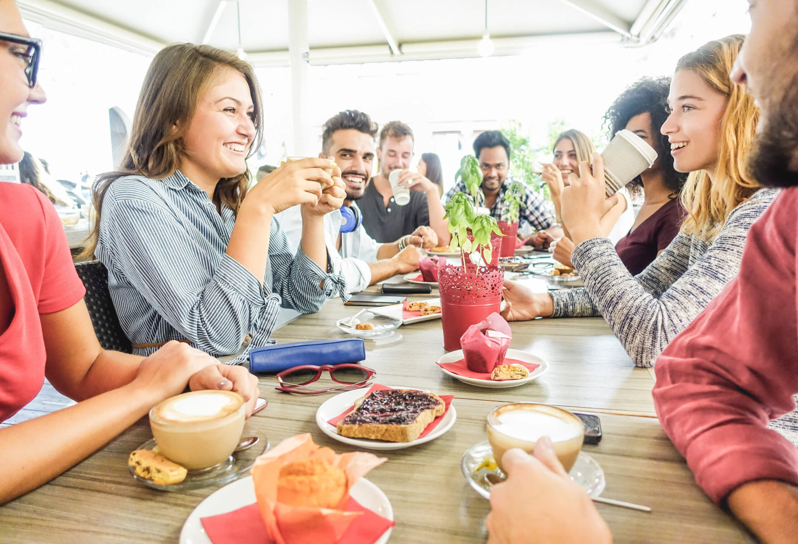 People eating