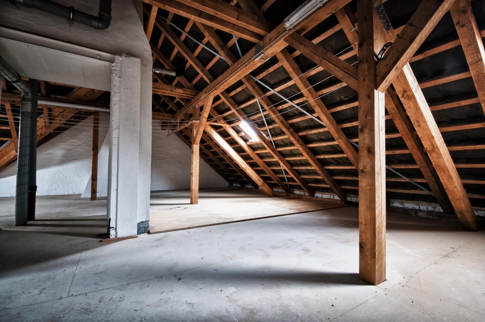 empty attic